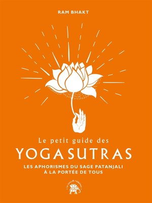 cover image of Le petit guide des Yoga sutras